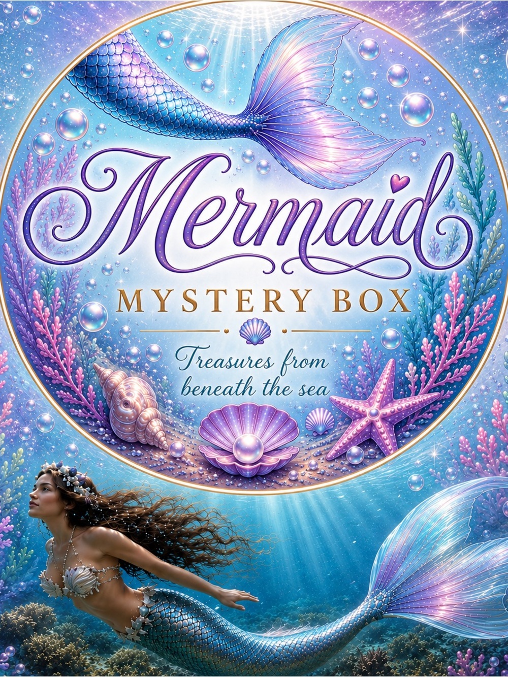 Mermaid Mystery Box — Treasures from Beneath the Sea